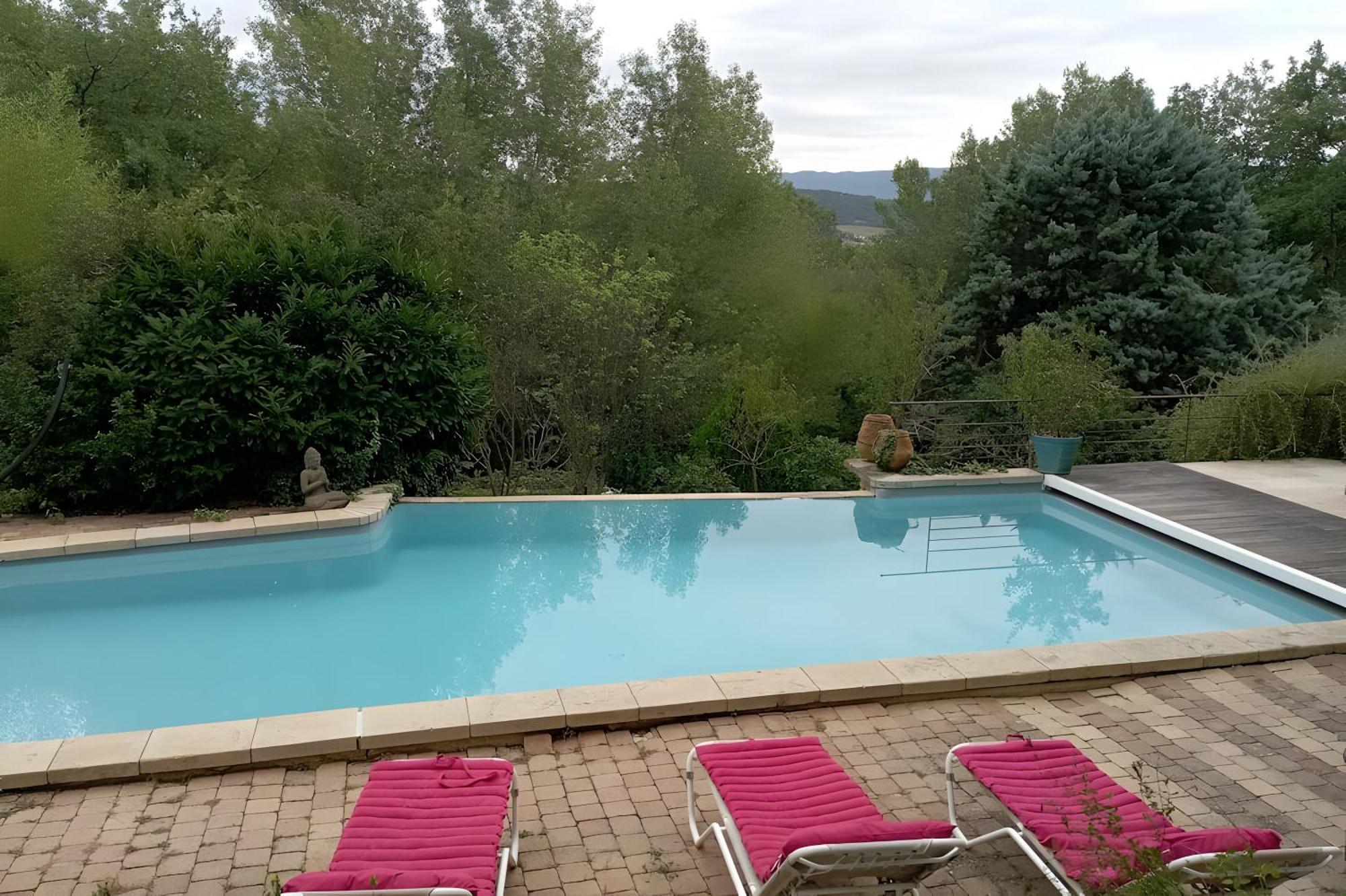 Maisonnette Bord De Piscine Villa Saint-Saturnin-d'Apt Eksteriør billede