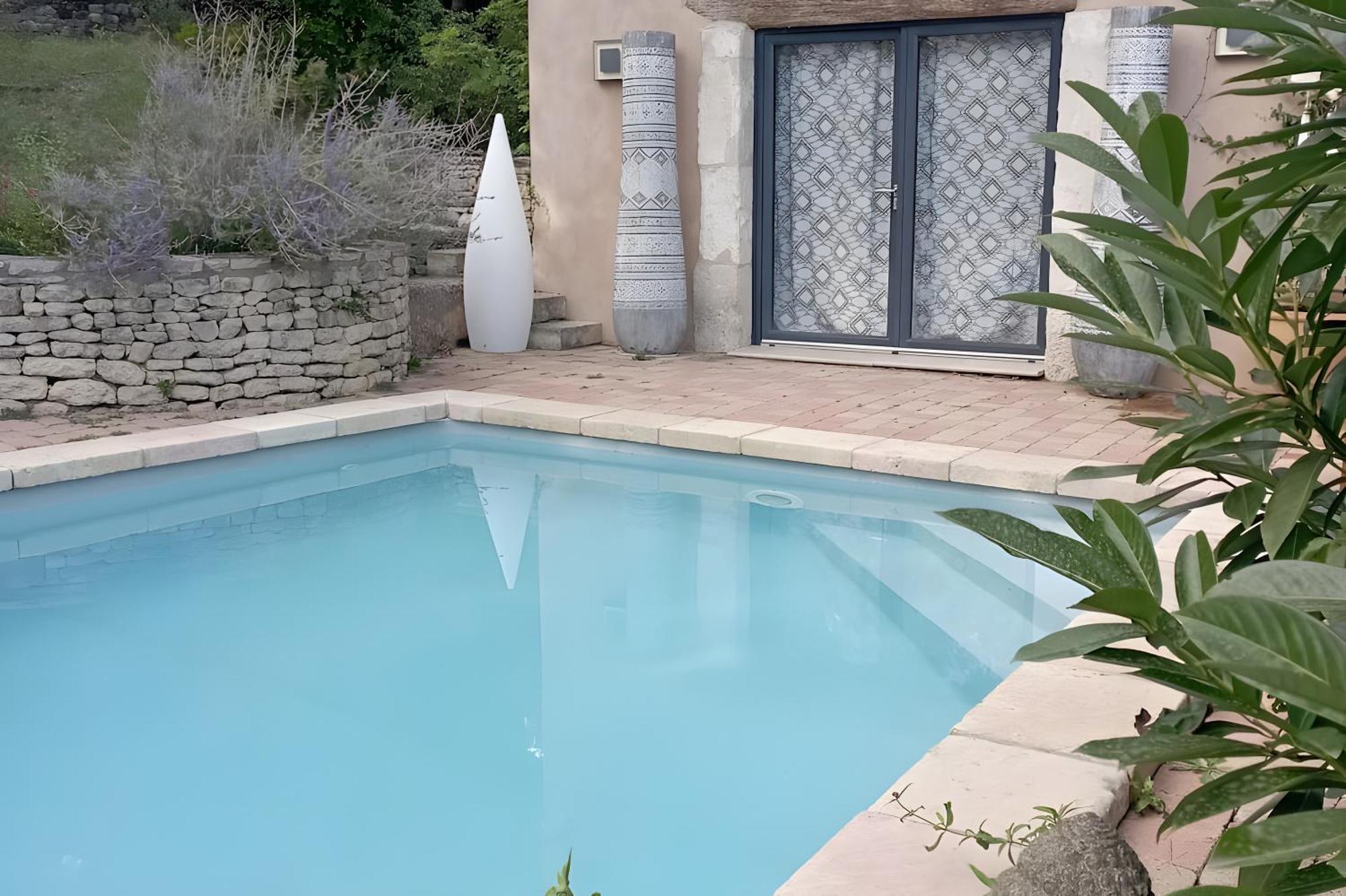 Maisonnette Bord De Piscine Villa Saint-Saturnin-d'Apt Eksteriør billede